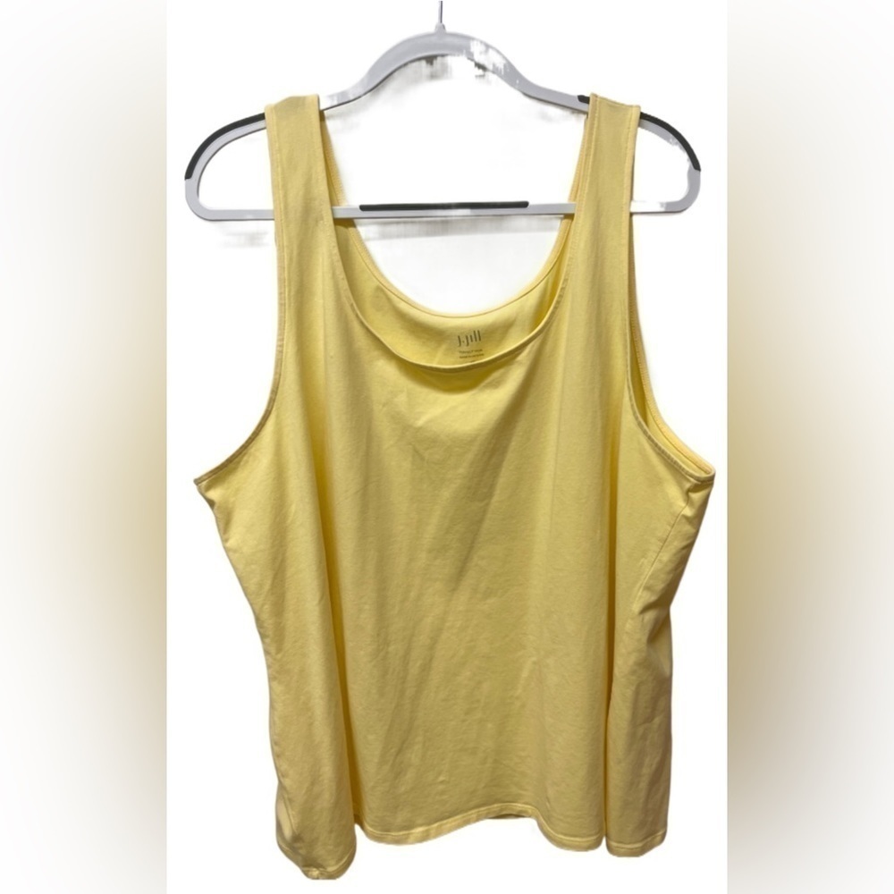J.‎ Jill Women’s Yellow Perfect Tank Top in Size 4X - Picture 9 of 11